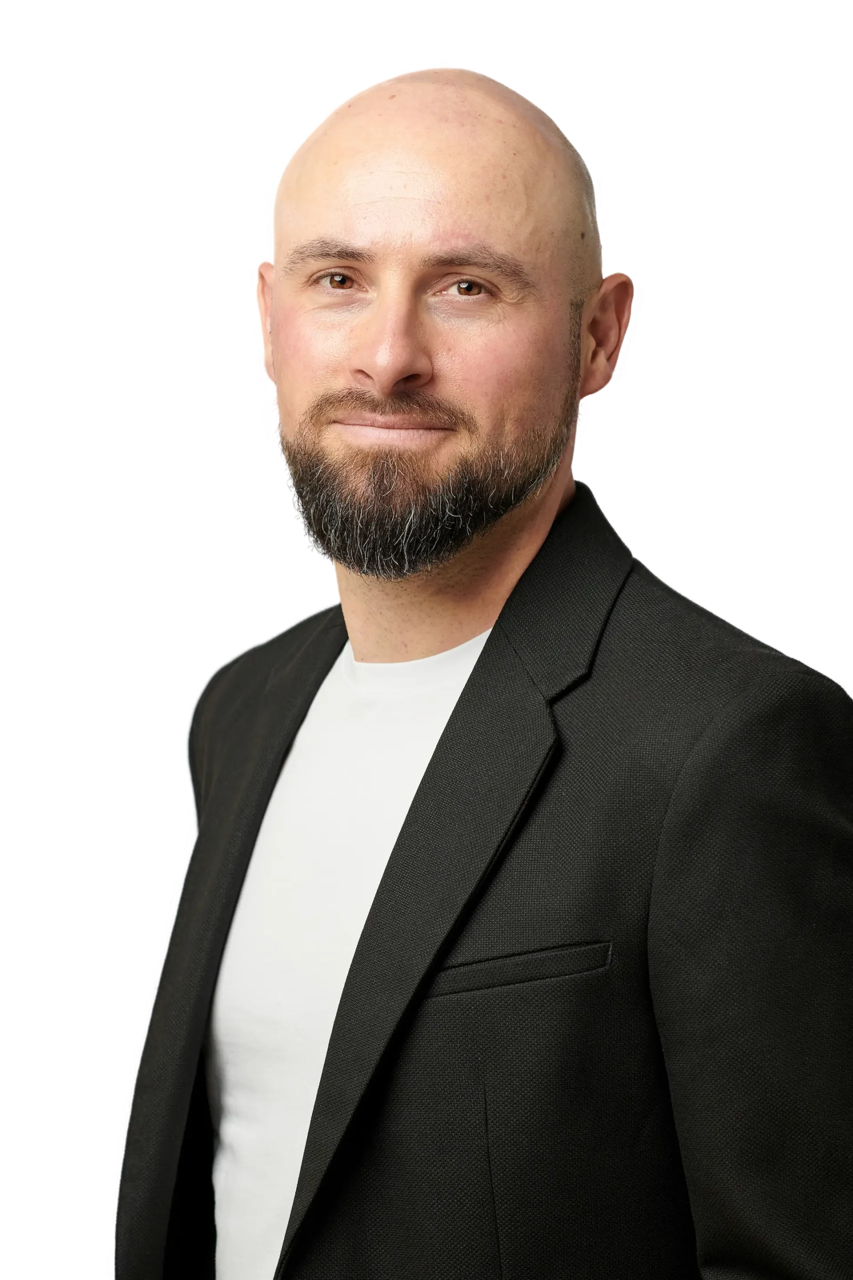 Porträt von Özgür, persönliche Portfolio-Webseite
